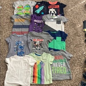 Bundle of 12 Short Sleeve Tee shirts. 18 month